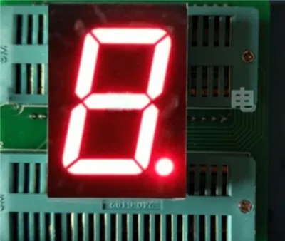 תצוגת לד בגודל 12 אינץ' 7 פלחים